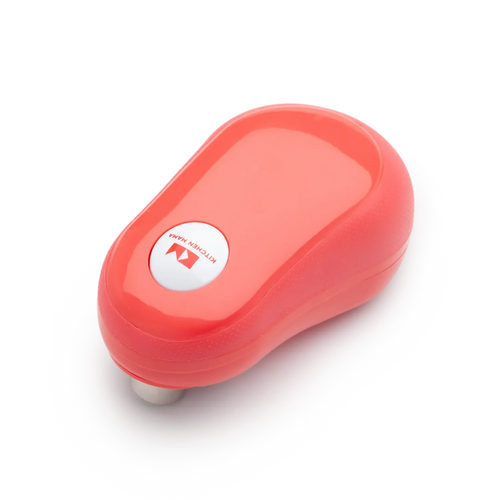Kitchen Mama One-Touch Handheld Electric Can Opener, Red, CO2100-R, can openers prime for seniors with arthritis, safety can opener electric, hands free can opener, one touch can opener battery operated, automatic hand can opener, tornado can opener, safety can opener