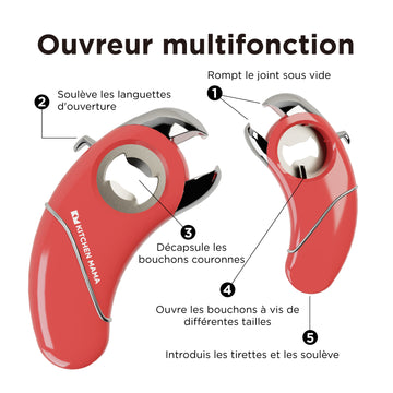 Epic One Ouvre-Bocal Multifonction